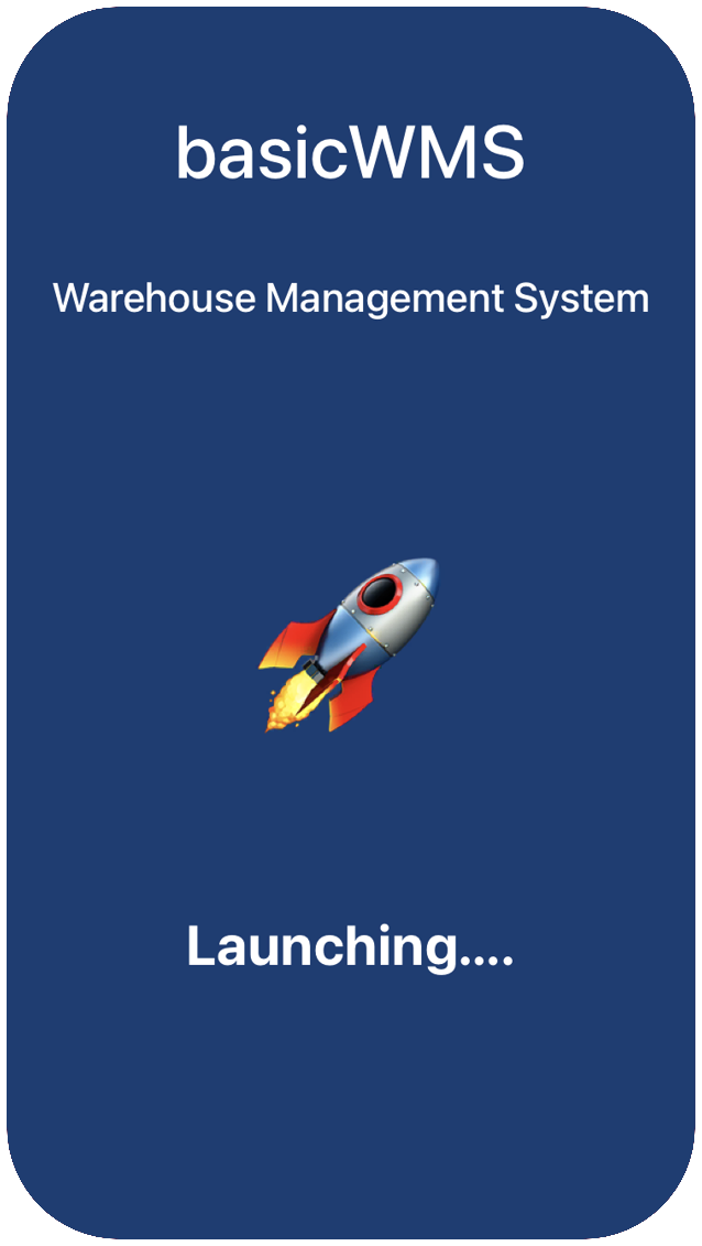 Warehouse management system iOS app